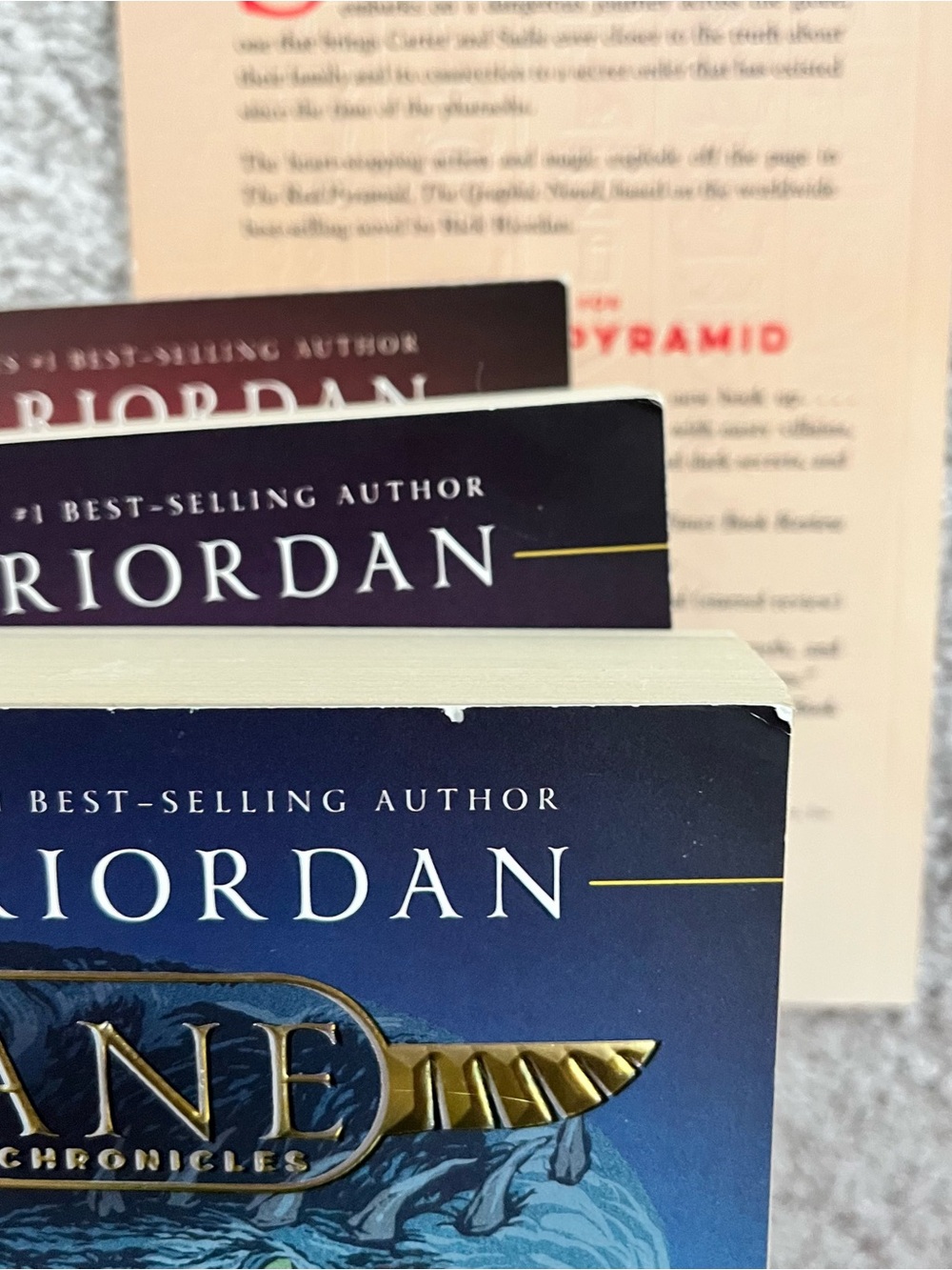 Disney Rick Riordan Kane Chronicles Box Set - Egyptian Mythology - Picture 10 of 15